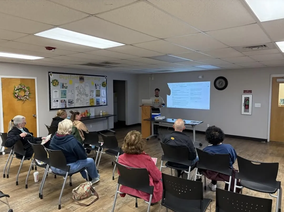 A community pollinator presentation for local residents